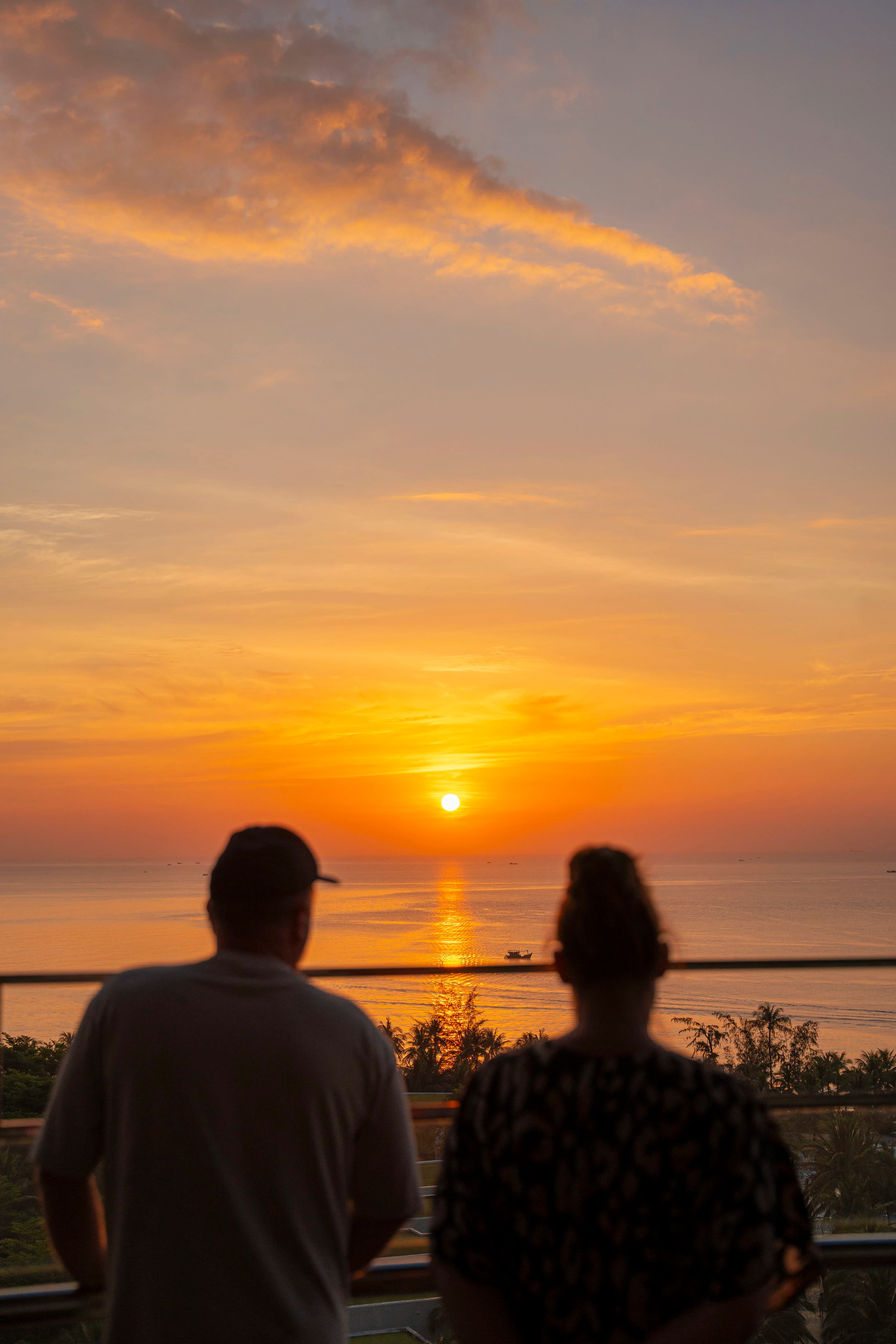 Golden hour near Long Beach, Phu Quoc